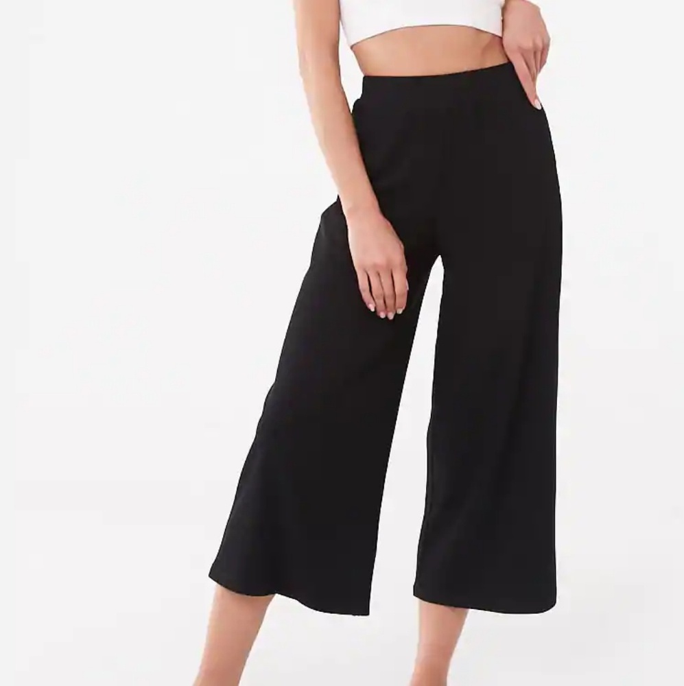 Women's Knit Capri Palazzo Pant